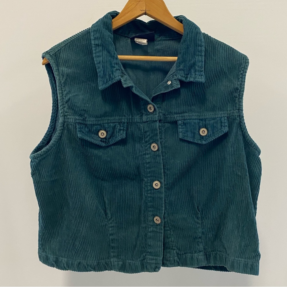 Corduroy vest